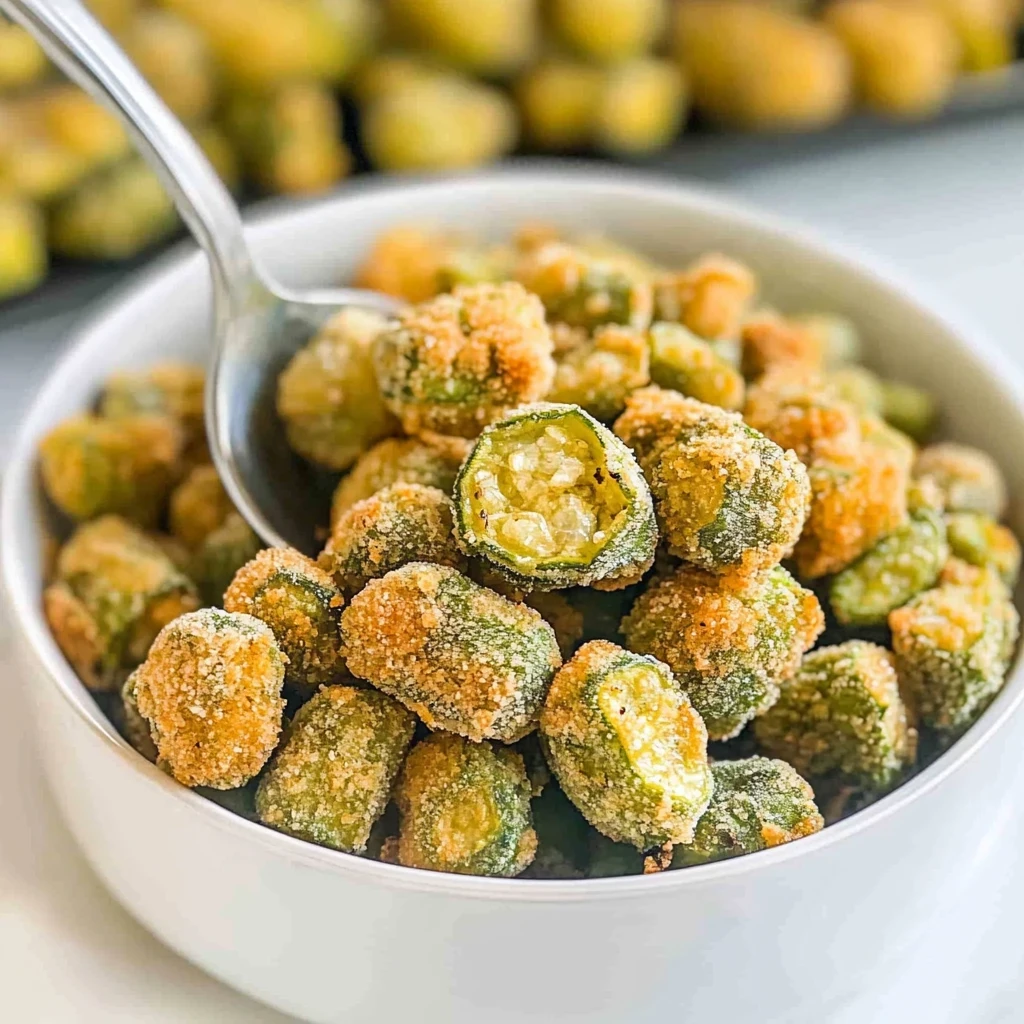 fried okra recipe image 3
