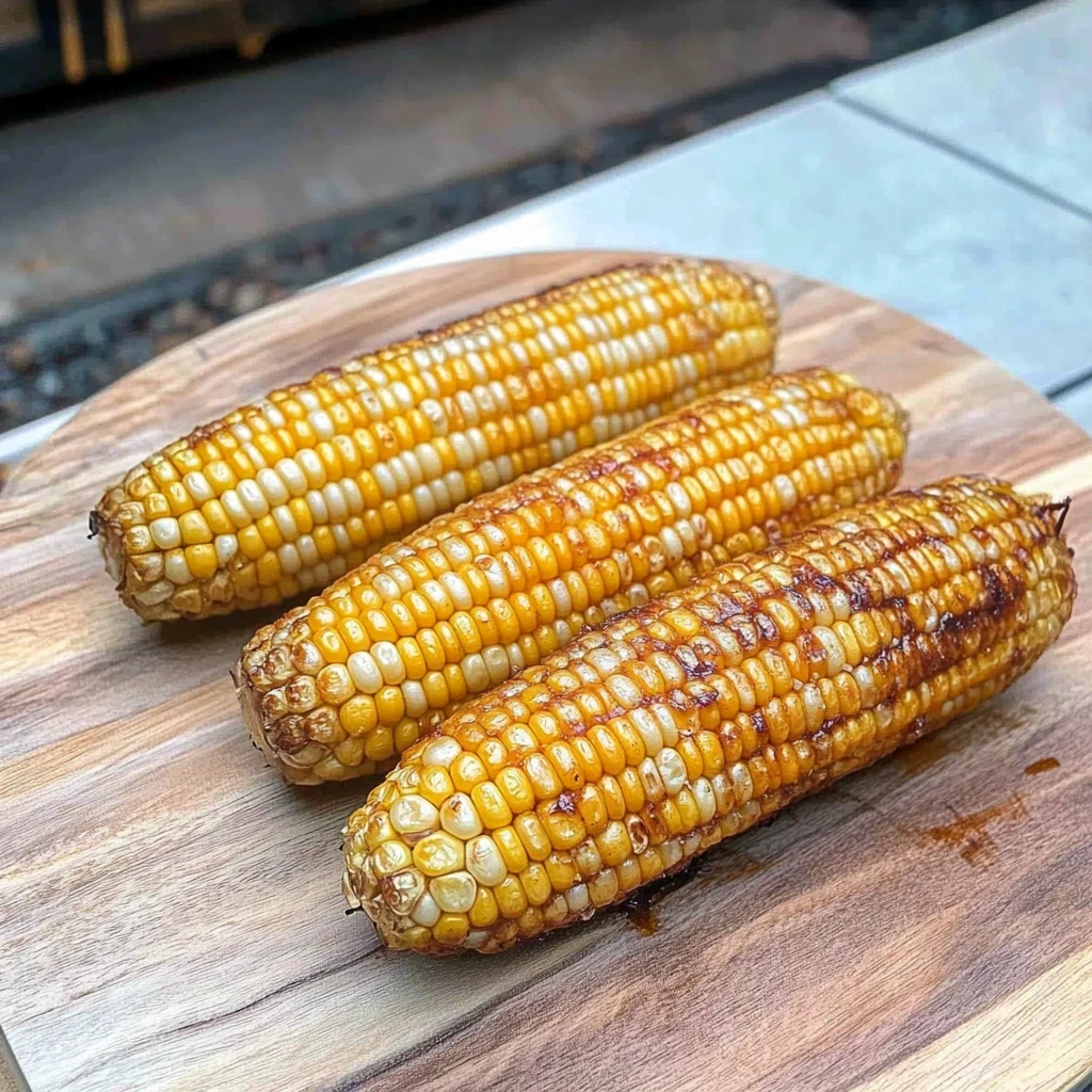 smoked corn on the cob image 3