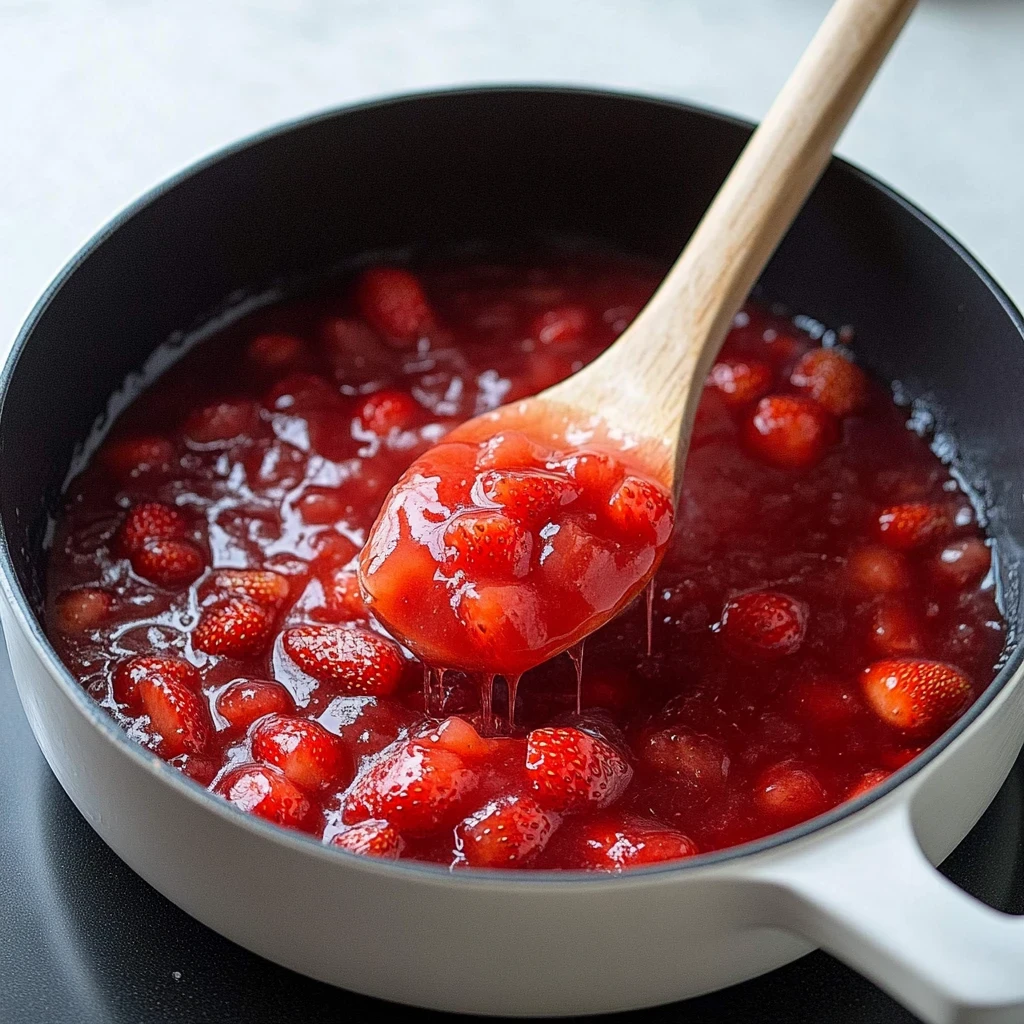 strawberry syrup recipe image 1